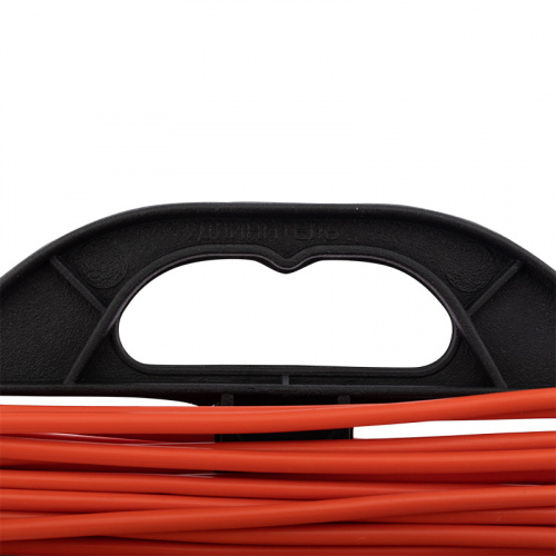 Удлинитель-шнур на рамке PROconnect ПВС 2х0.75, 20 м, б/з, 6 А, 1300 Вт, IP20, оранжевый (Сделано в России) (1/10) фото 4