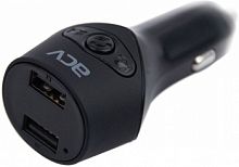 Автомобильный FM-модулятор ACV FMT-119B черный MicroSD BT USB (37400)