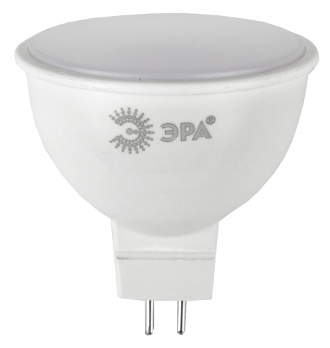 Лампа светодиодная ЭРА STD LED MR16-12W-840-GU5.3 GU5.3 12 Вт софит нейтральный белый свет (1/100) фото 3