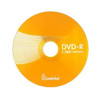 Диск Smartbuy DVD-R 4,7GB 16x CB-25 (250)