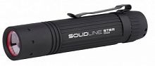 Фонарь ручной Led Lenser Solidline ST6R черный лам.:светодиод. (502212)