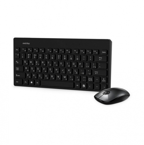 Комплект беспроводной Клавиатура + Мышь SMARTBUY 220349 AG, чёрный (1/20) (SBC-220349AG-K)