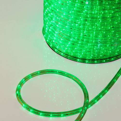 Дюралайт NEON-NIGHT LED, постоянное свечение (2W) - зеленый Эконом 24 LED/м , бухта 100м (100/100) фото 2