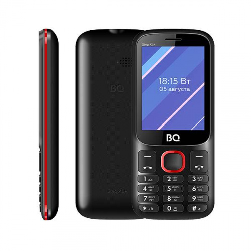 Мобильный телефон BQ 2820 Step XL+ Black+Red (1/40) (86183785)
