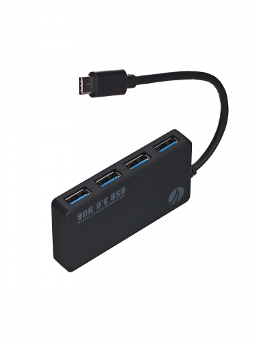 USB-концентратор USB3.1 Type-CM --> 4*USB3.0 (F) VCOM <DH302C>(1/100)