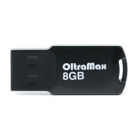 Флеш-накопитель USB  8GB  OltraMax  Smile  чёрный (OM 008GB Smile B)
