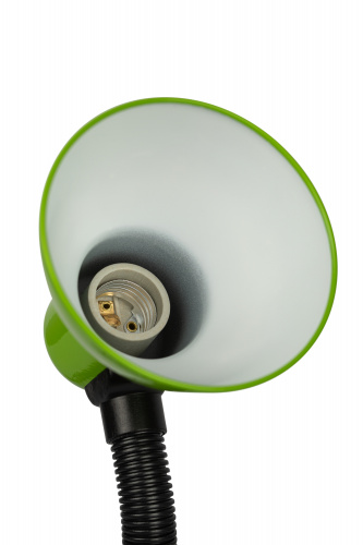 Светильник ЭРА настольный под лампу N-212-Е27-40W-GR на прищепке зелёный (50/50) (Б0058670) фото 4
