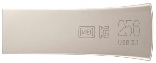 Флеш-накопитель USB 3.1  256GB  Samsung  Bar Plus  темно-серый (MUF-256BE4/APC) фото 3
