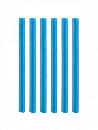 Клеевые стержни универсальные синие, 7 мм x 100 мм, 6 шт, "Алмаз" TDM (1/200) фото 5