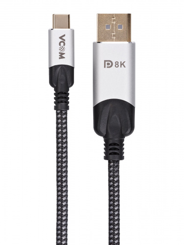 Кабель-адаптер USB 3.1 Type-Cm --> DP(m) 8K@60Hz, 1.8m , Alumi Shell,VCOM <CU422MCV-1.8M> (1/60) фото 6