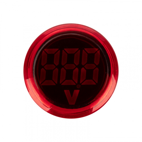 Индикатор значения напряжения красный VD22 70-500 В (10/500) (36-5000) фото 2
