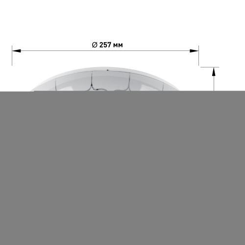 Светильник светодиодный ЭРА потолочный SPB-6-18-6,5K Pautina без ДУ 18Вт 6500K (1/20) фото 2