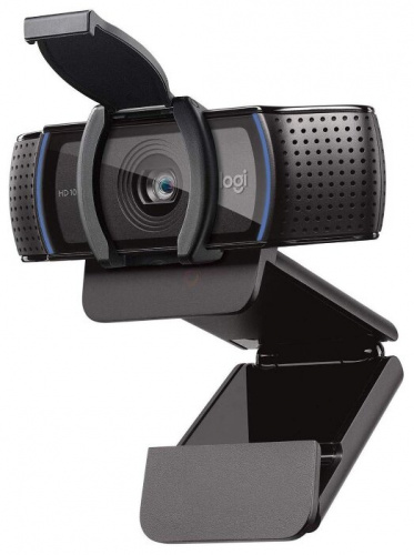 Веб-камера Logitech HD Pro Webcam C920s, черный (960-001252)