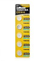 Элемент питания TOSHIBA CR 1616 BL5  (5/100/12000) (801616)