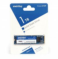 Внутренний SSD  Smart Buy 1TB  Stream E13T, PCIe Gen3 x4, R/W - 1850/2450 MB/s, (M.2), 2280, Phison PS5013-E13T (SBSSD-001TT-PH13T-M2P4)