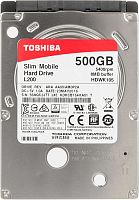 Внутренний HDD  Toshiba  500GB  L200  Mobile Slim, SATA-III, 5400 RPM, 8 Mb, 2.5"