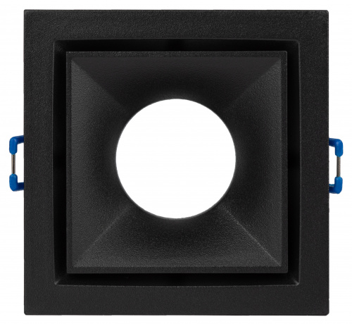 Светильник ЭРА встраиваемый алюминиевый KL101 BK MR16 GU5.3 черный (1/100) (Б0055587) фото 10