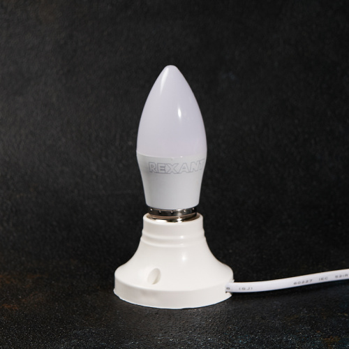 Лампа светодиодная REXANT Свеча (CN) 11,5 Вт E27 1093 лм 2700 K теплый свет (1/10/100) фото 6