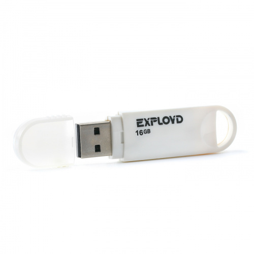 Флеш-накопитель USB  16GB  Exployd  570  белый (EX-16GB-570-White) фото 3