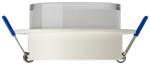 Светильник ЭРА встраиваемый декоративный DK108 WH MR16 GU5.3 белый (1/100) (Б0058398) фото 5