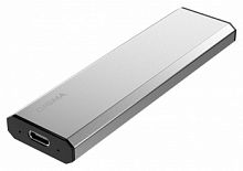 Накопитель SSD Digma USB-C 2Tb DGSR8002T1MSR RUN X 1.8" серебристый