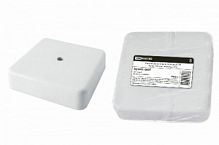Коробка распаячная КР 100х100х29 ОП белая, IP40, инд. штрихкод TDM (SQ1401-0907)