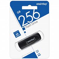 Флеш-накопитель USB 3.0  256GB  Smart Buy  Scout  чёрный (SB256GB3SCK)