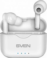 Гарнитура вкладыши Sven E-701BT белый беспроводные bluetooth в ушной раковине