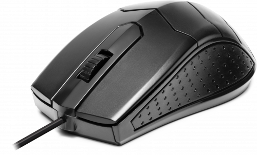 Мышь проводная игровая DEFENDER HIT MB-530, USB, 3 кнопки, 1000DPI, черный (1/100) (52530) фото 4