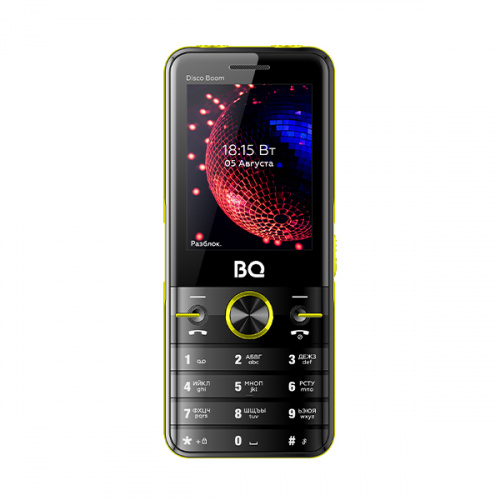 Мобильный телефон BQ 2842 Disco Boom Black+Yellow (1/40) (86193722)