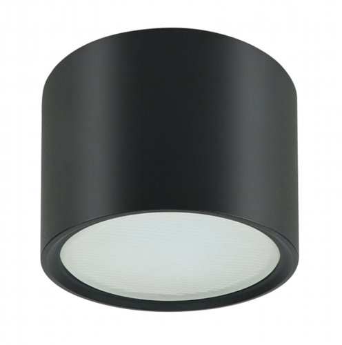 Светильник ЭРА подвесной накладной под лампу Подсветка декоративная GX53, алюминий, цвет черный (40/1440) OL7 GX53 BK фото 4