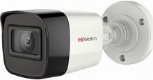 Камера видеонаблюдения аналоговая HiWatch DS-T200A 2.8-2.8мм HD-CVI HD-TVI цветная корп.:белый (DS-T200A (2.8 MM))