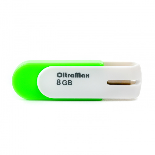 Флеш-накопитель USB  8GB  OltraMax  220  зелёный (OM-8GB-220-Green)