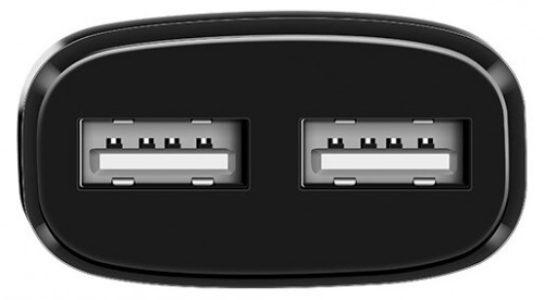 Блок питания сетевой 1 USB HOCO C11, 1000mA, пластик, кабель 8 pin, цвет: белый (1/10/100) (6957531047735) фото 6