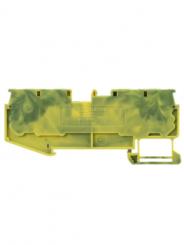 Зажим клеммный безвинтовой ЗКБ PEN быстрого зажима 4 вывода 2,5 мм2 (Ph-C PT 2,5-Q-PE) TDM (10/320) фото 5