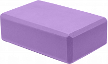 Блок для йоги FitFun BK8 23*15*8см, фиолетовый (1/20) (20162)
