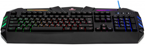 Клавиатура игровая DEFENDER Werewolf GK-120DL, RGB подсветка, влагоустойчивая, черный (1/20) (45120) фото 9
