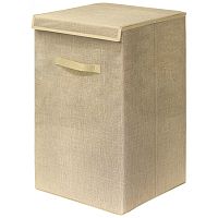 Коробка для хранения с ручкой, текстиль, размер: 35*35*60см (1/10) (104958)