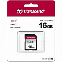 SDHC  16GB  Transcend 300S UHS-I U1
