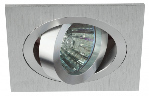 Светильник ЭРА алюминиевый MR16 KL57А SL , 50W, серебро (1/100) фото 3