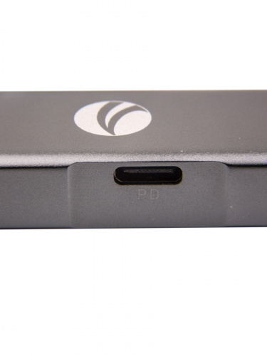 USB-концентратор USB 3.1 Type-Cm --> DP(f) , 4K@60Hz, PD charging, Aluminum Shell, VCOM <CU453> (1/150) фото 4