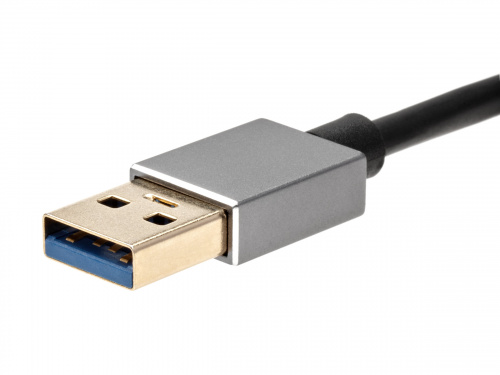 Кабель-переходник USB 3.0 (Am) --> LAN RJ-45 1000 Mbps, Alum Shell, Aopen/Qust <ADU312M>(1/100) фото 5