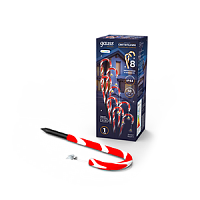 Светильник-фонарь GAUSS светодиодный новогодний Holiday " Волшебные конфеты", IP44 мультицвет, (цена за 8 шт набор) 1/8 (HL011)