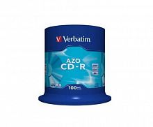 Диск VERBATIM CD-R 80 (52х) DL+ CB-100 Crystal (400)