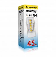 Лампа светодиодная SMARTBUY G4 4,5Вт 3000K (капсульная, теплый свет) (SBL-G4 4_5-30K)