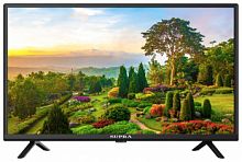 Телевизор LED Supra 32" STV-LC32ST0075W черный/HD READY/50Hz/DVB-T/DVB-T2/DVB-C/USB/WiFi/Smart TV (RUS)