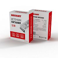 Блок питания REXANT 220 V AC/12 V DC 8,3 A 100 W с разъемами под винт, без влагозащиты (IP23), защитный кожух (1/60)