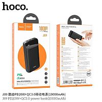 Аккумулятор внешний HOCO J89, 10000mAh, PD3.0, QC3.0, FCP, AFC, цвет: чёрный (1/35)