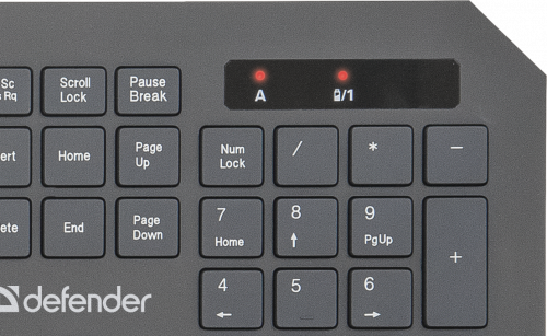 Комплект беспроводной Клавиатура + Мышь DEFENDER Berkeley C-925, чёрный (1/12) (45925) фото 8