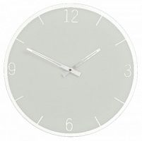 Innova Часы W09655, муранское стекло, диаметр 35 см, цвет серый (6/108)